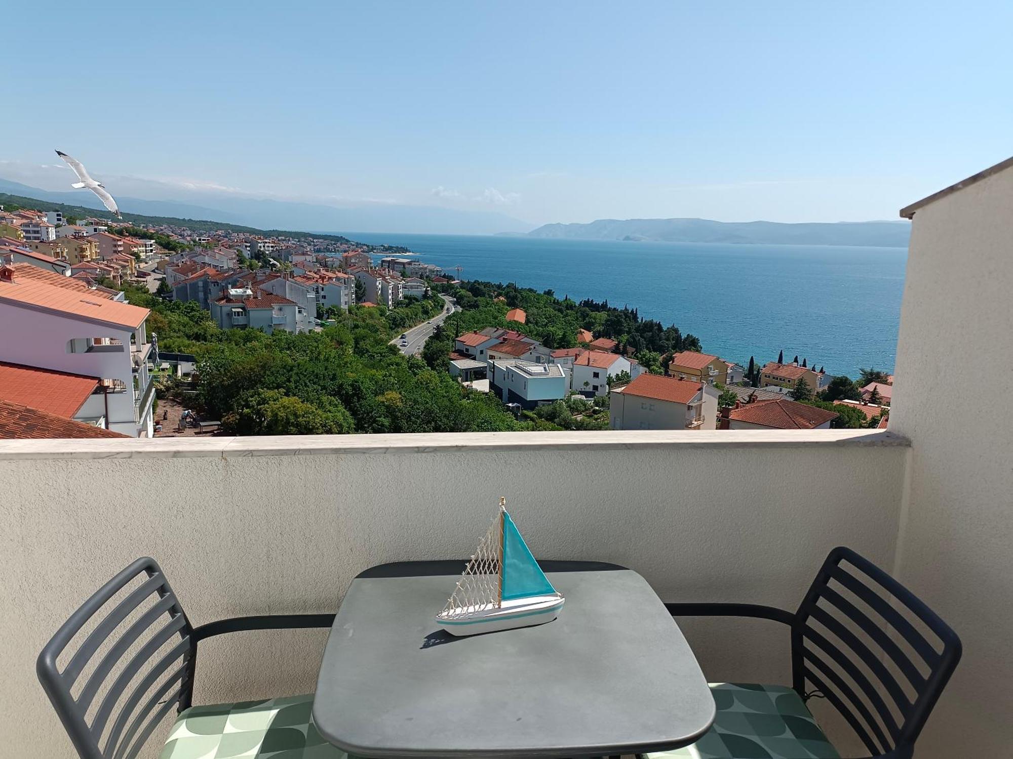Seny&Siky Apartment Crikvenica Bagian luar foto